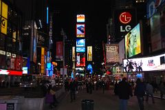 04 New York City Times Square Night - View North To 2 Times Square And The Red Stairs.jpg